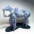 1/32 Cossacks mounted on horse WW2